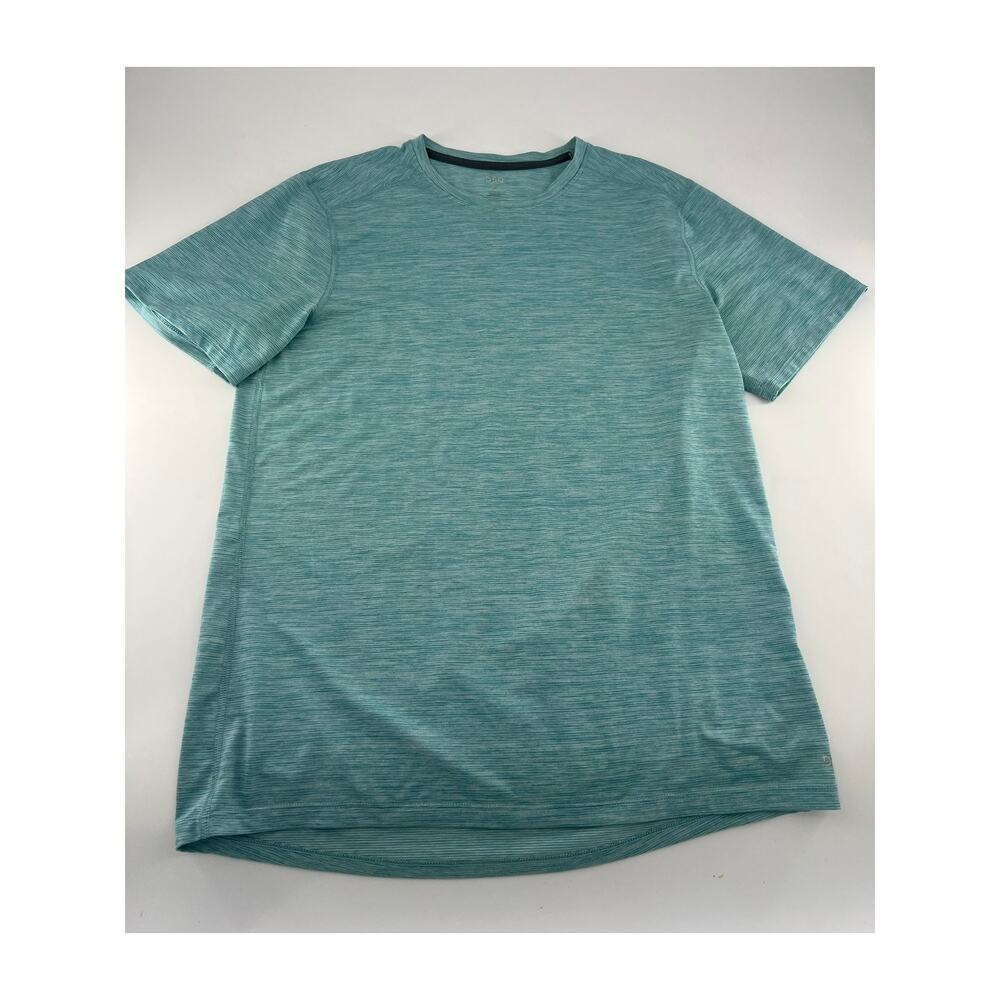 DSG Shirt Mens Small Blue Teal Short Sleeve Dri Fit Pullover Sports Activewear